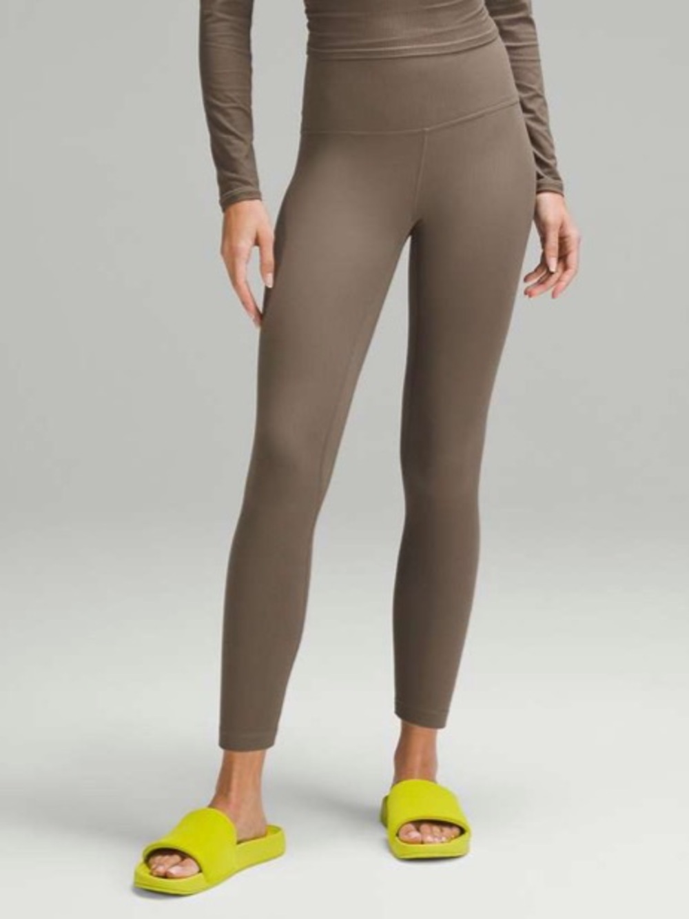 lululemon athletica Align High-Rise Ribbed Pant 25” in Nomad XS